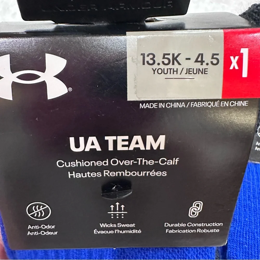 Kid’s Under Armour Blue Socks